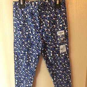 Osh Kosh Girl 6 Cheetah Print Full Length Leggings